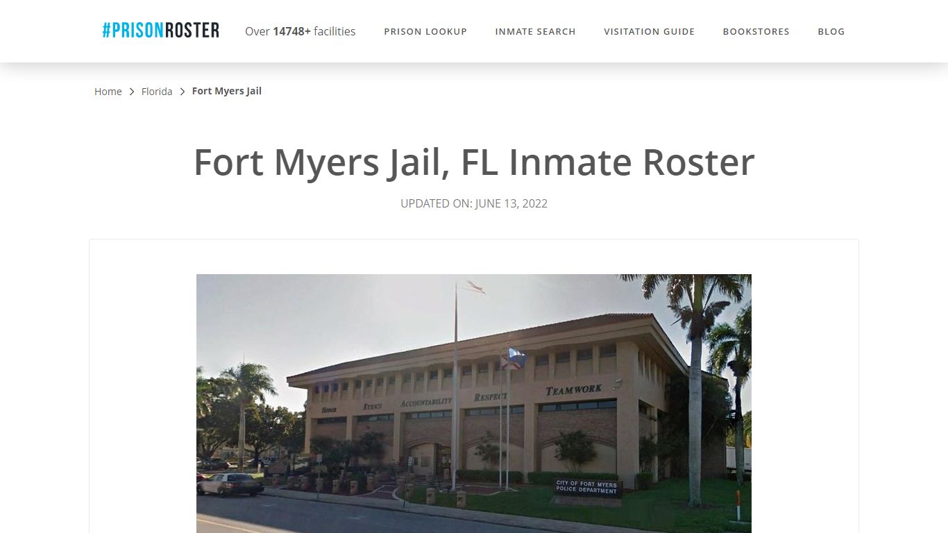 Fort Myers Jail, FL Inmate Roster - Nationwide Inmate Search